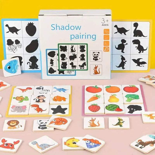  Wooden Montessori Shape Puzzle Educational Toys For Kids -  ToylandEU™