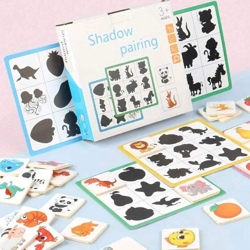  Wooden Montessori Shape Puzzle Educational Toys For Kids -  ToylandEU™