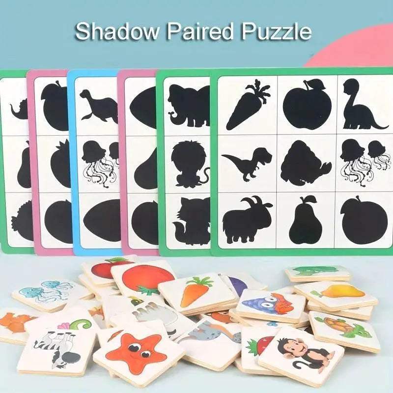  Wooden Montessori Shape Puzzle Educational Toys For Kids -  ToylandEU™