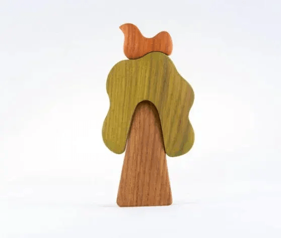  Wooden Oak Tree Puzzle Handcrafted For Nature Play -  ToylandEU™