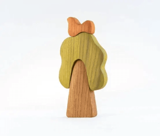 Wooden Oak Tree Puzzle With Bird For Encouraging Nature Play - ToylandEU
