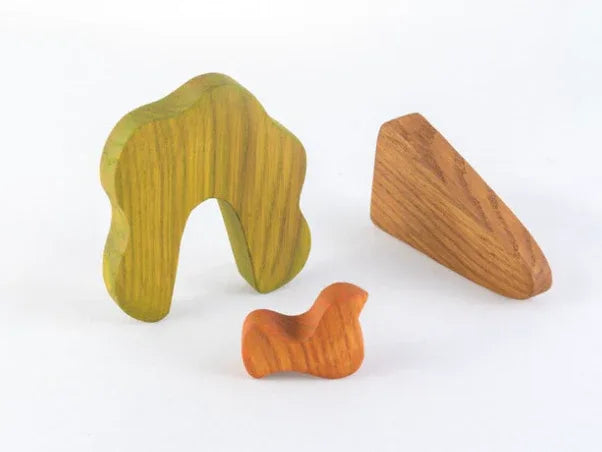 Wooden Oak Tree Puzzle With Bird Handcrafted From Solid Wood - ToylandEU