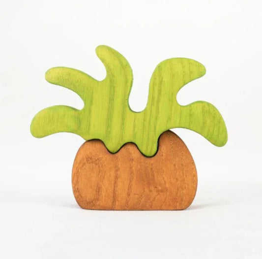 Wooden Palm Tree Puzzle For Safe Play And Learning - ToylandEU