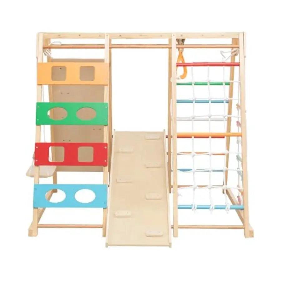  Wooden Playset All In One Indoor Outdoor Backyard -  ToylandEU™