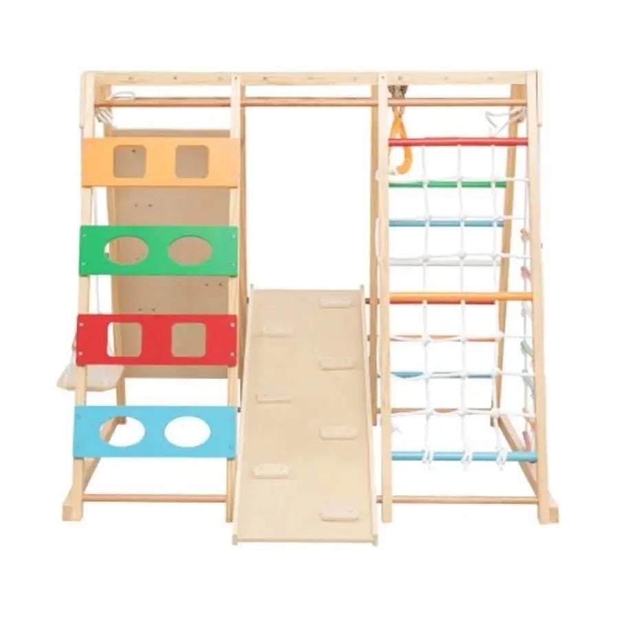  Wooden Playset All In One Indoor Outdoor Backyard -  ToylandEU™