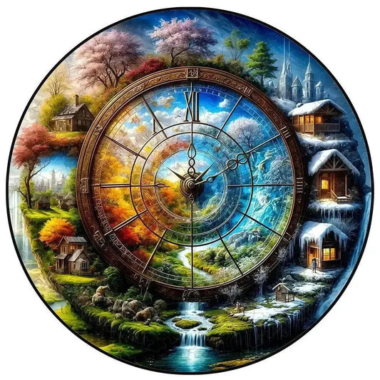  Wooden Puzzle 3D Animal Round Educational Jigsaw -  ToylandEU™