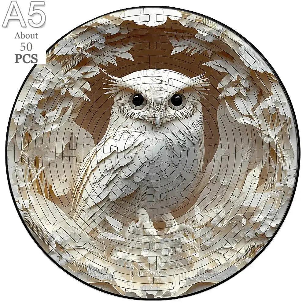  Wooden Puzzle 3D Animal Round Educational Jigsaw -  ToylandEU™