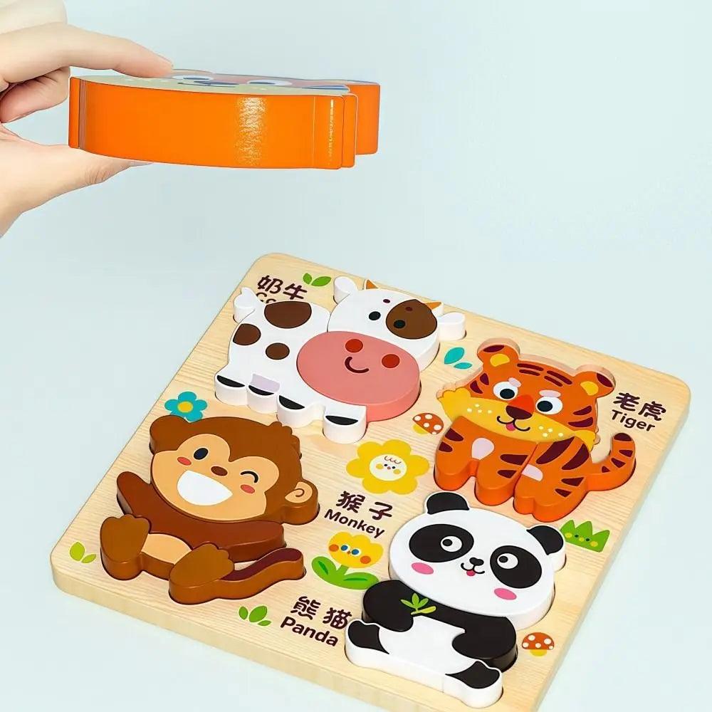  Wooden Puzzle | 4 In 1 3D Puzzle | Toylandeu™ 