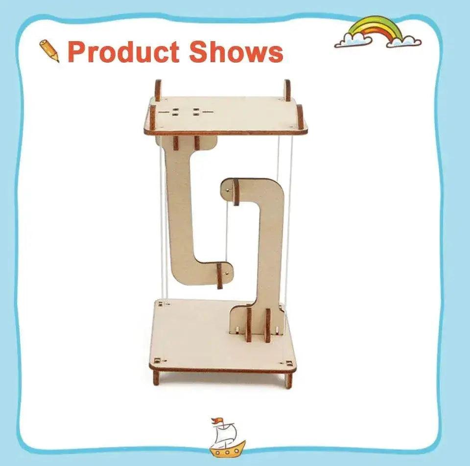  Anti-gravity Building Model Tension Sculpture Physical Balance DIY Wooden Puzzle Children’s Creative Toys STEM -  ToylandEU™