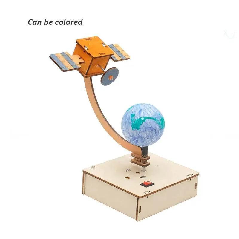  DIY Aerial Orbital Satellite Model Technologia Science Toys Educational Wooden Puzzle for Kids -  ToylandEU™