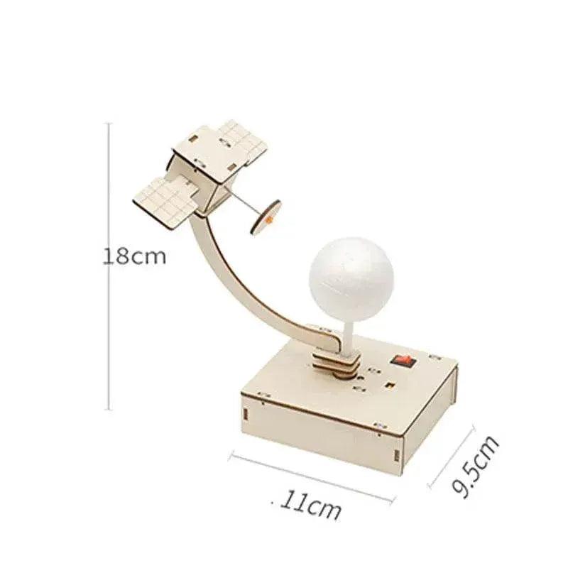  DIY Aerial Orbital Satellite Model Technologia Science Toys Educational Wooden Puzzle for Kids -  ToylandEU™