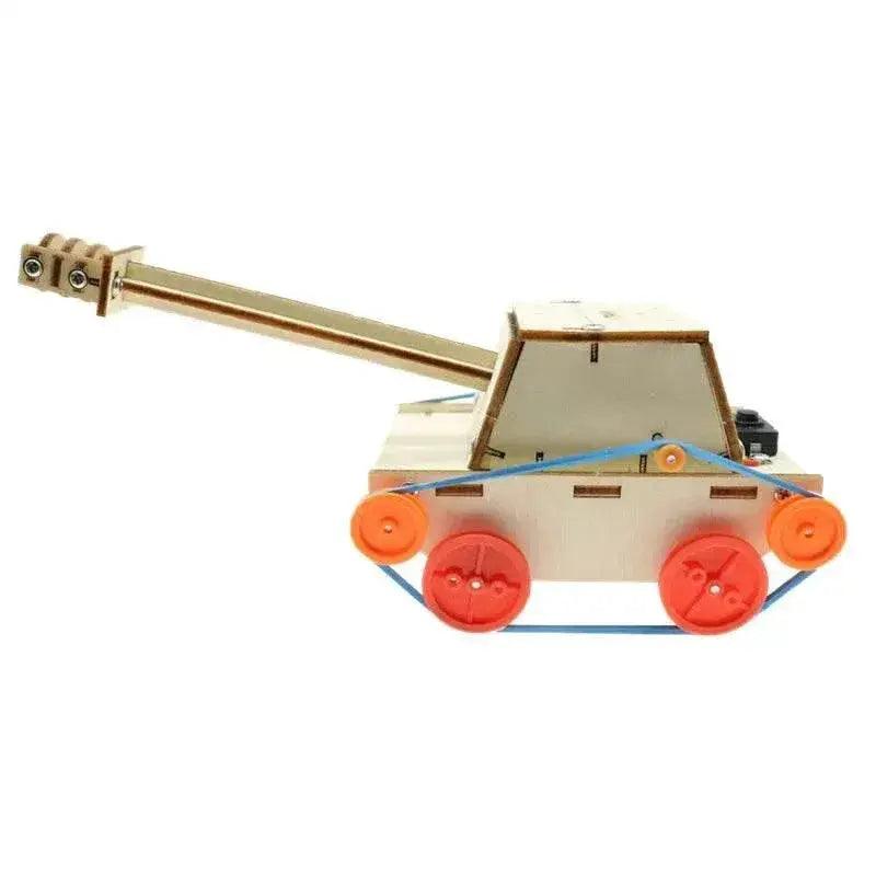  DIY Electric Tank Wooden Puzzle Model Kids Primary School Student STEAM Science Physics Educational Toys -  ToylandEU™