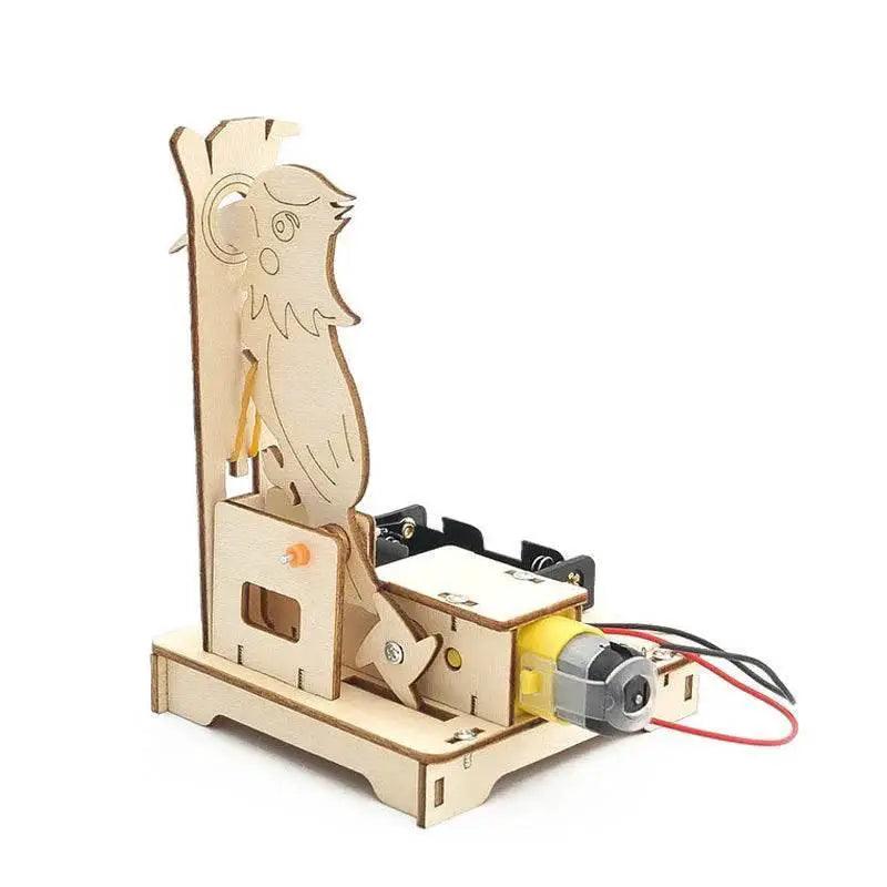  DIY Woodpecker Assemble Model Science Toys Children Technologia Educational STEM Kit Wooden Puzzle -  ToylandEU™