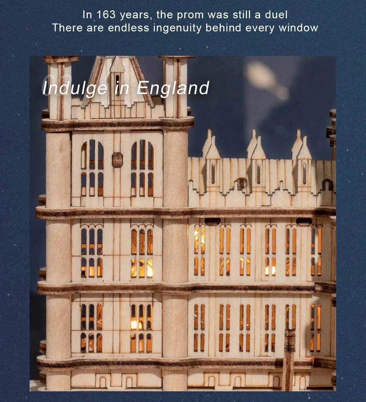  Wooden Puzzle Game DIY 3D Tower Bridge,Big Ben,Famous Building Assembly Toy Gift for Children Teen Adult -  ToylandEU™