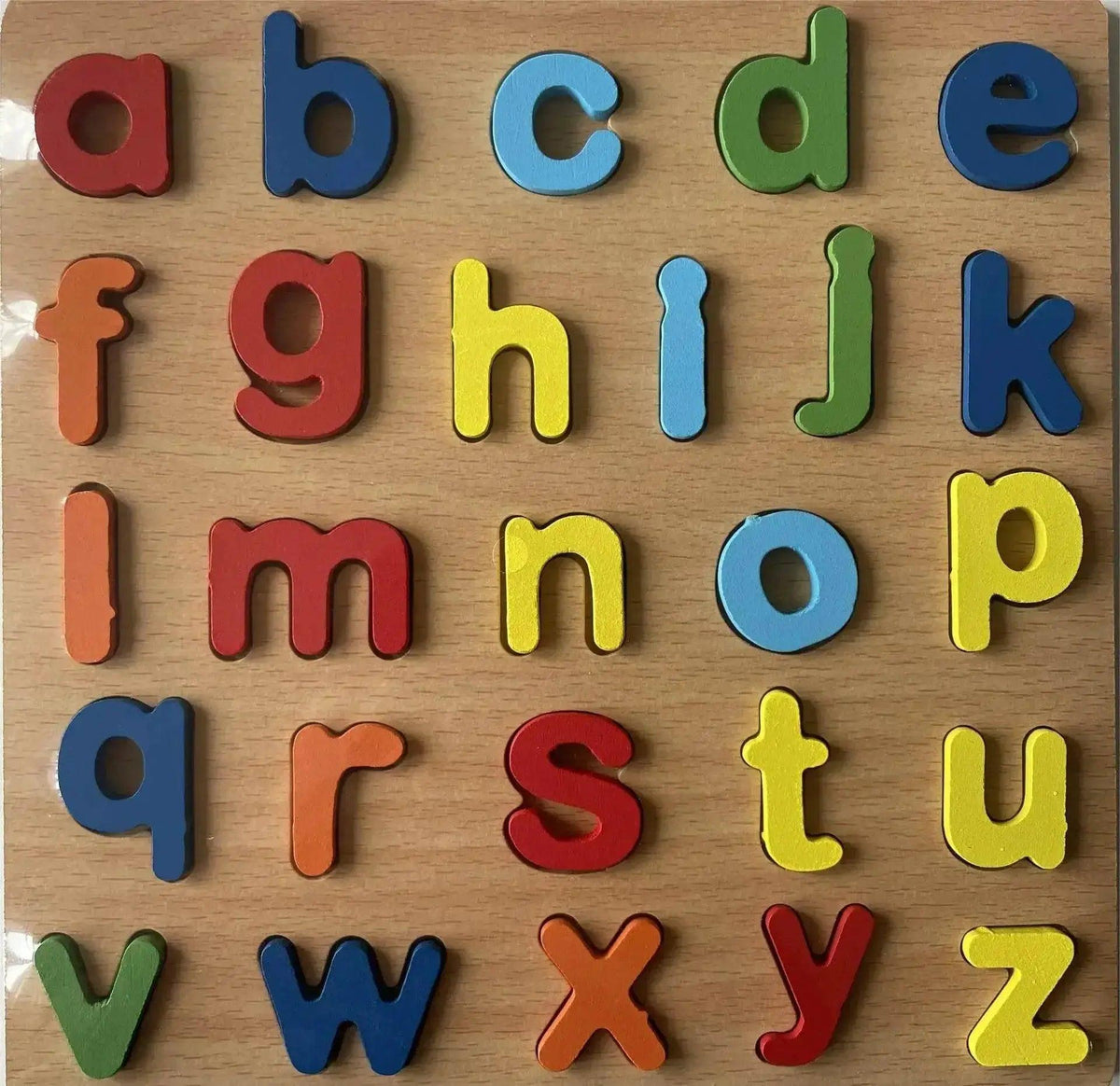  Montessori Alphabet Number Wooden Puzzle For Early Learning Colorful Educational Baby Toys -  ToylandEU™