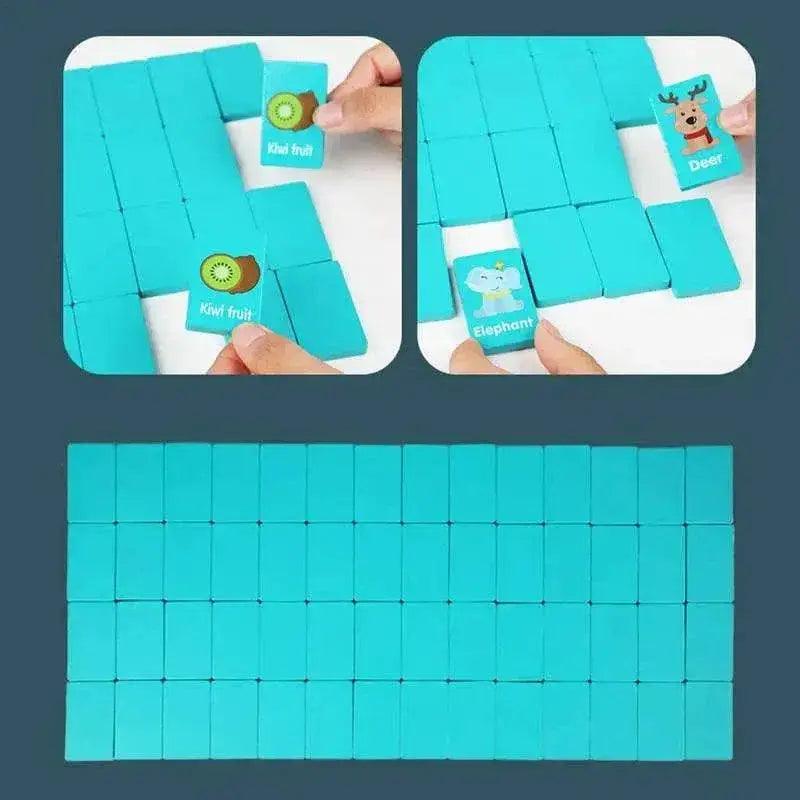  Montessori Farm Fruit Wooden Puzzle Toy For Toddlers 14 Months Plus Cognitive Learning -  ToylandEU™