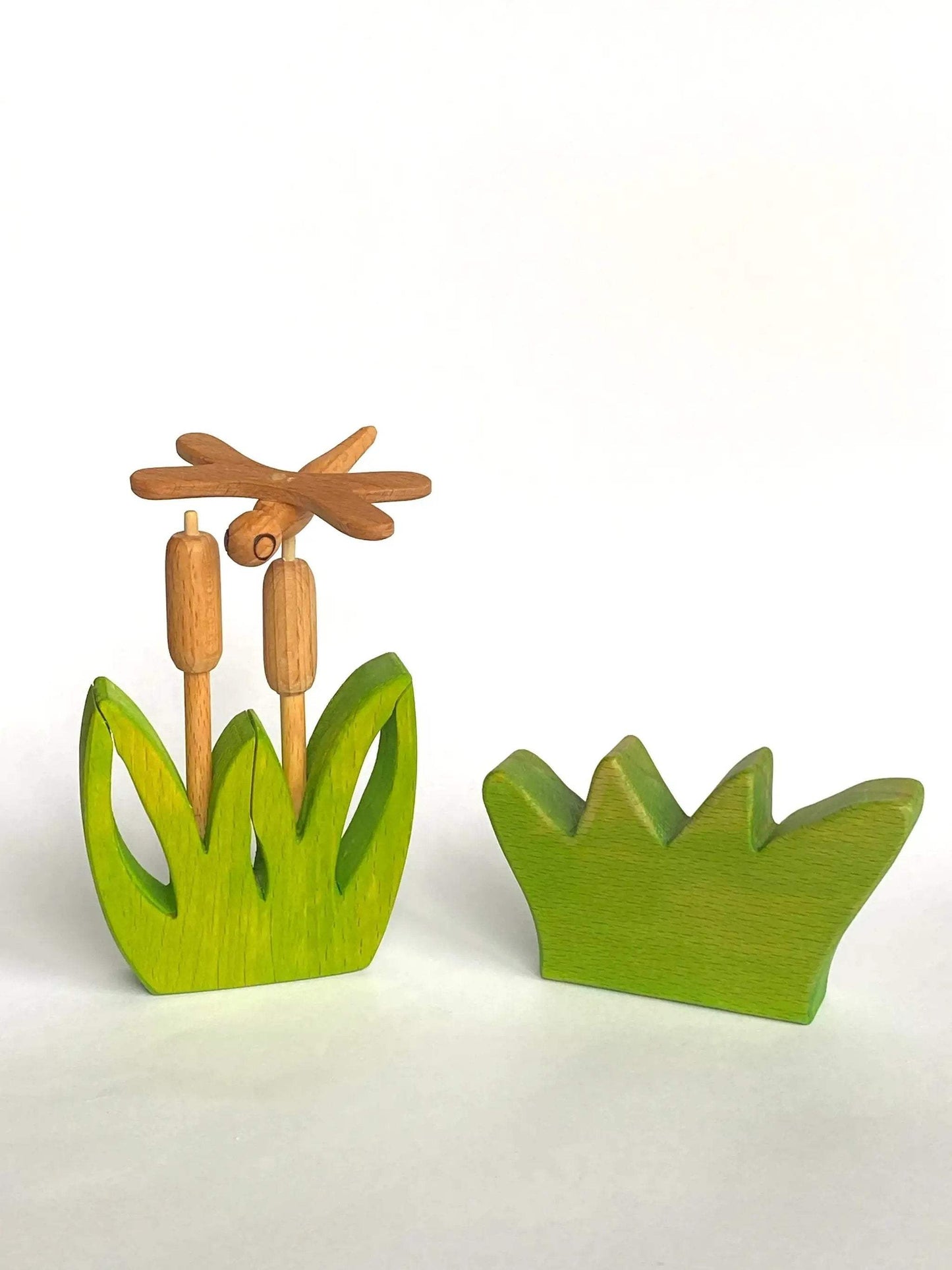 Handmade Wooden Reeds for Scenery Playset Open Ended Fun - ToylandEU