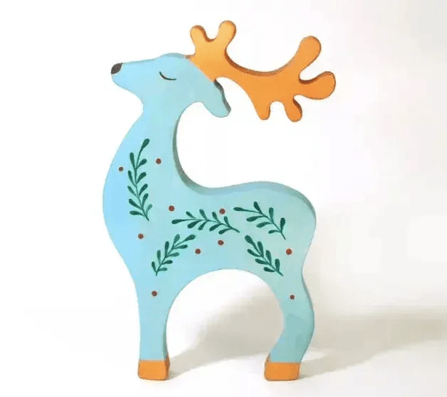  Wooden Reindeer Toy For Kids Durable And Eco Friendly -  ToylandEU™