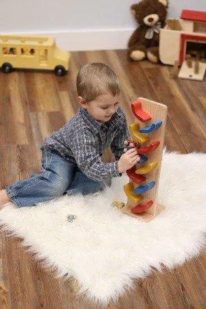  Amish-Made Mini Car Roller Wooden Toy, Pack of Cars Included -  ToylandEU™