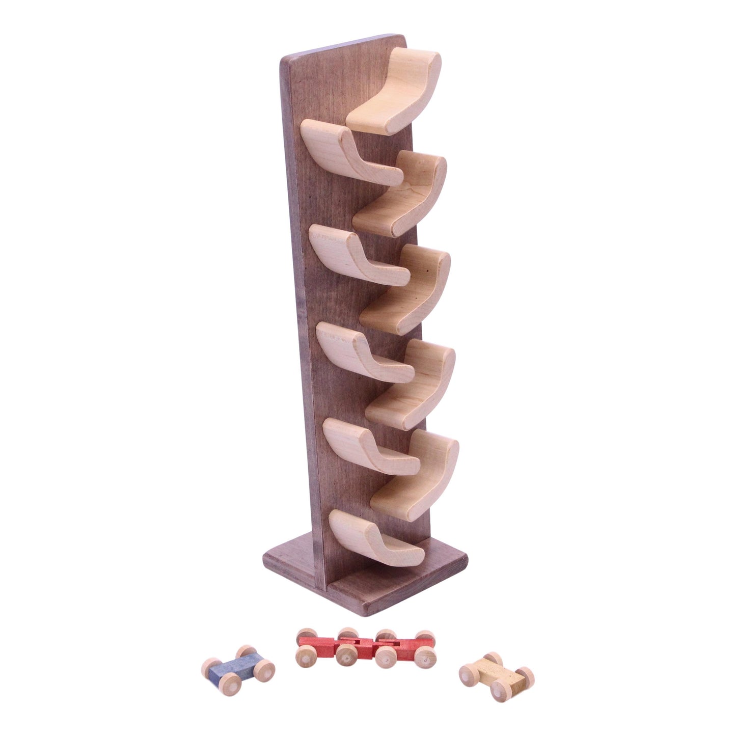 Wooden Roller Toy | Mini Car | Amish-Made Pack of Cars