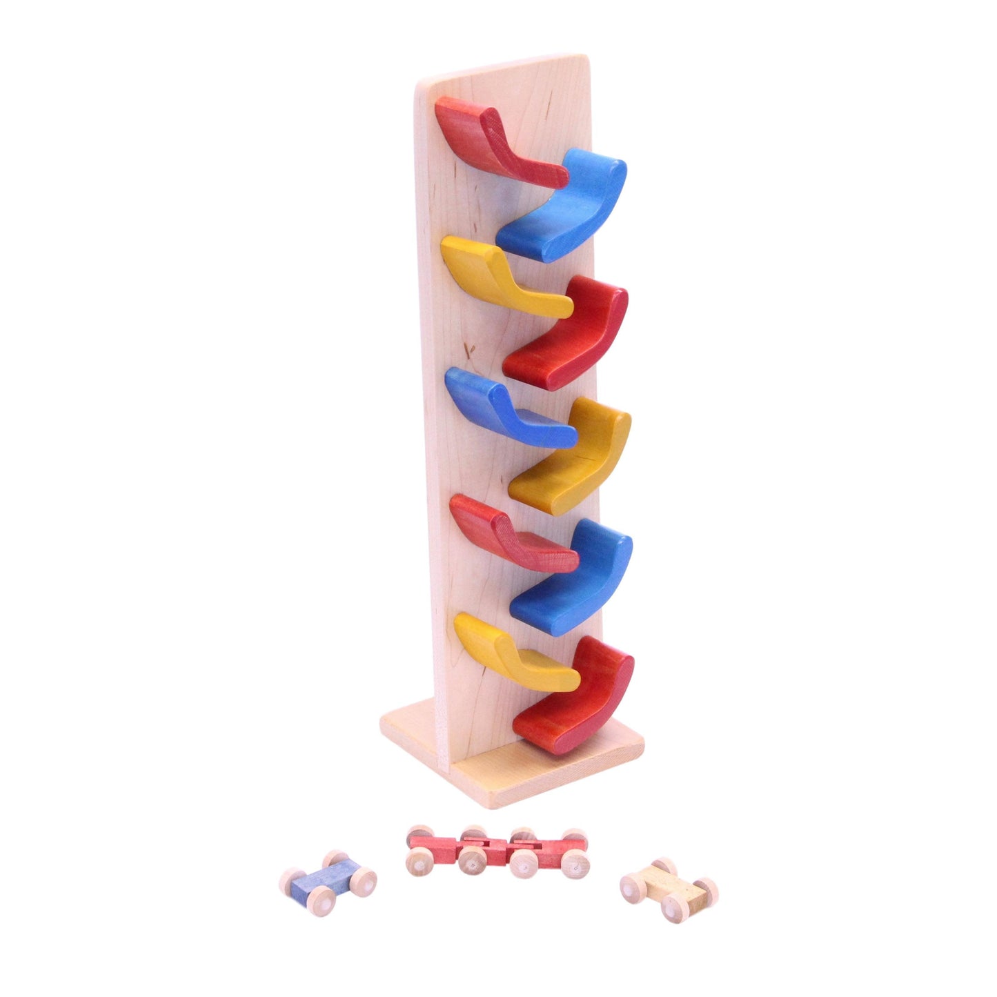 Wooden Roller Toy | Mini Car | Amish-Made Pack of Cars