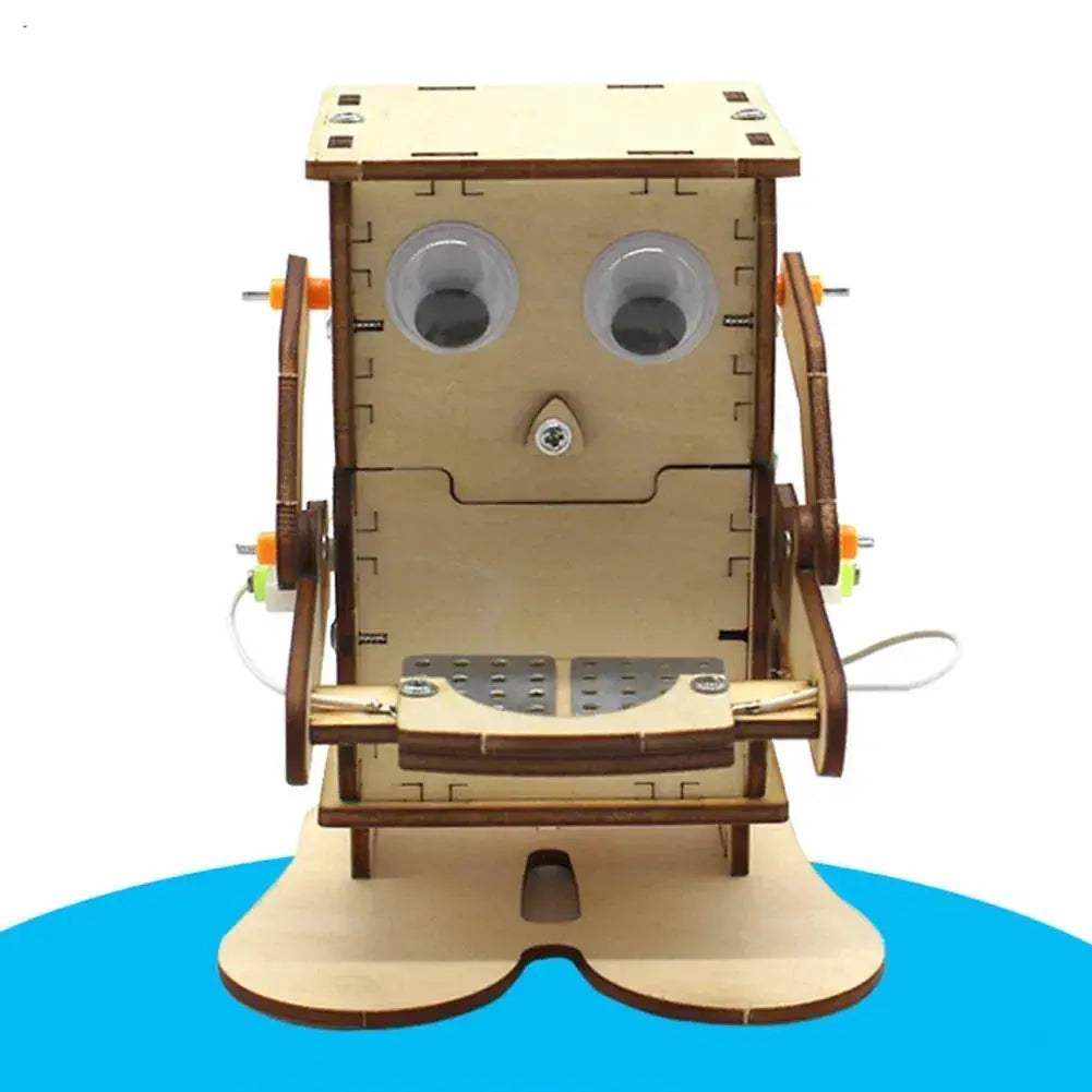 Wooden STEM Robot Kit For Kids Hands On Science Learning - ToylandEU