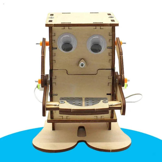 Wooden STEM Robot Kit For Kids Hands On Science Learning - ToylandEU