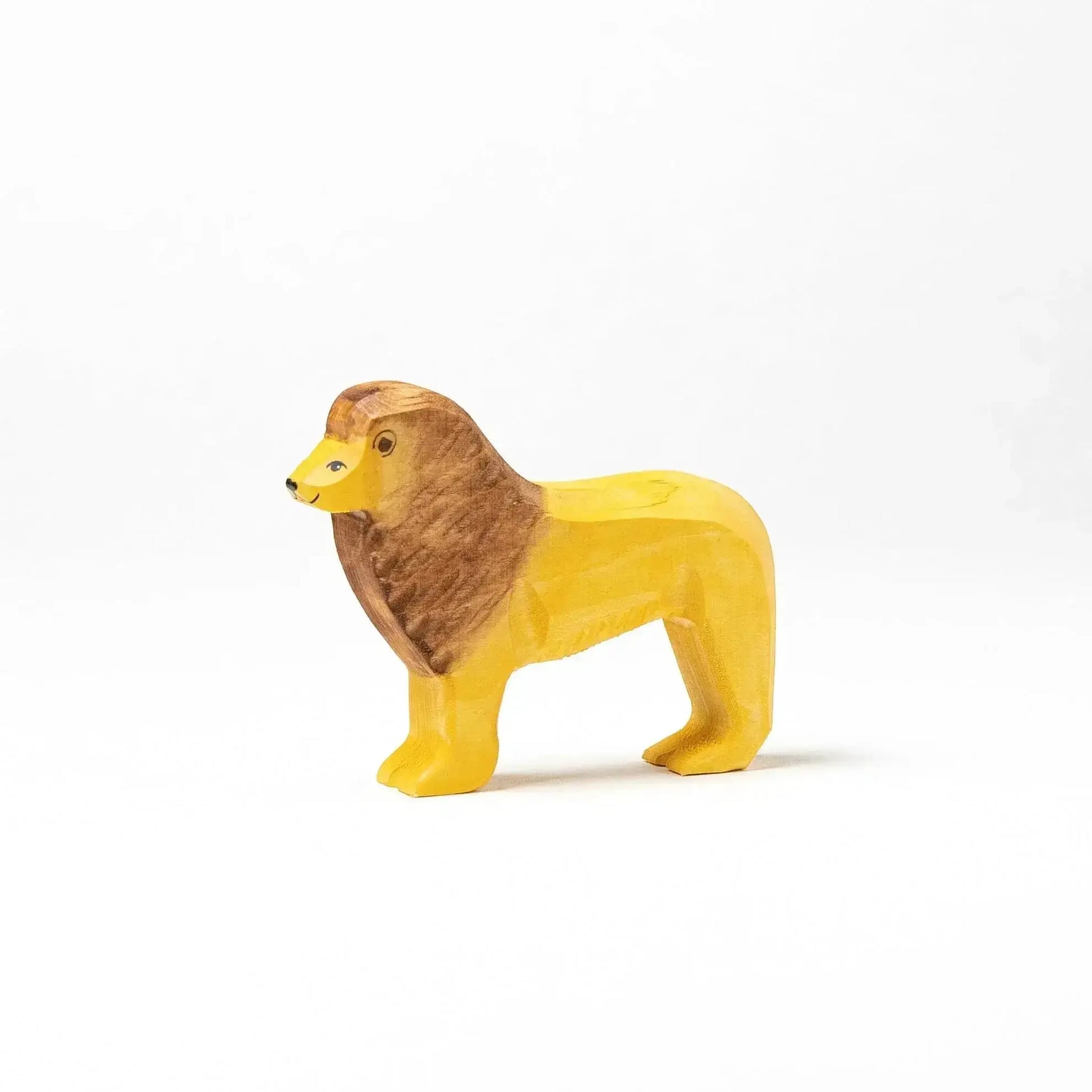 Hand Painted Wooden Safari Animals Set For Creative Play - ToylandEU