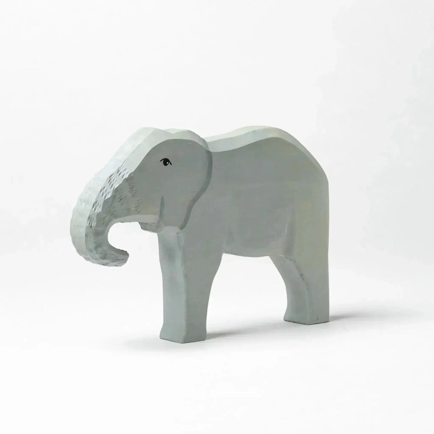 Hand Painted Wooden Safari Animals Set For Creative Play - ToylandEU