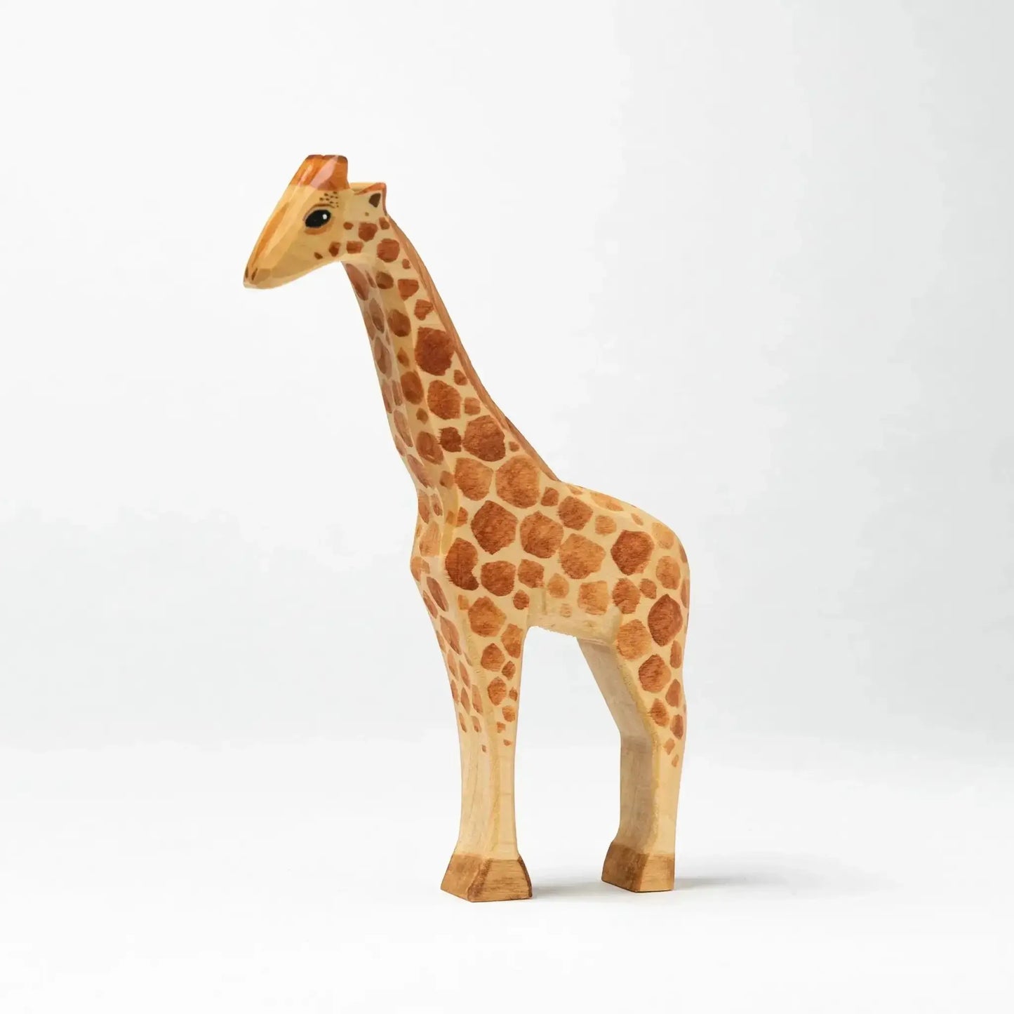Hand Painted Wooden Safari Animals Set For Creative Play - ToylandEU