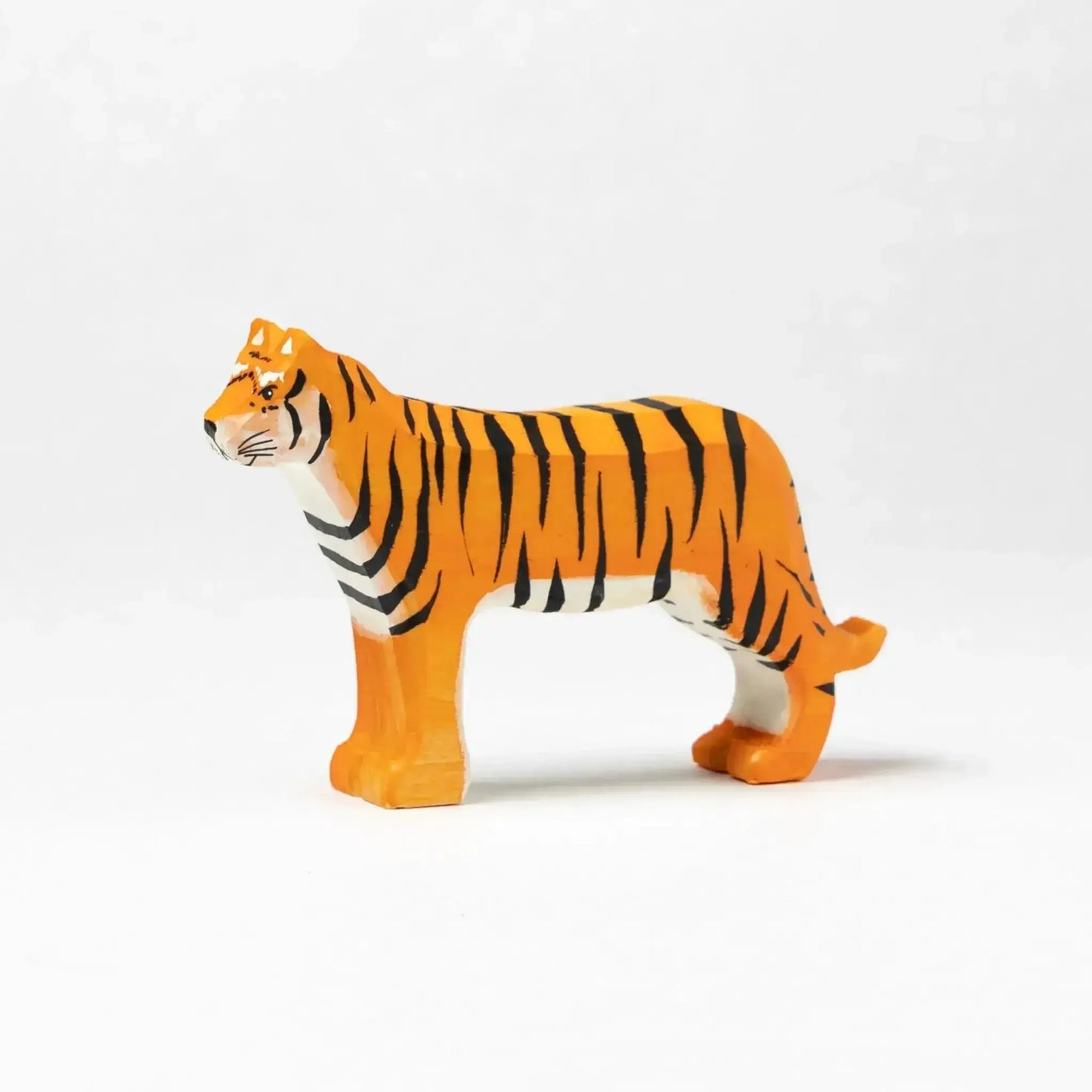 Hand Painted Wooden Safari Animals Set For Creative Play - ToylandEU