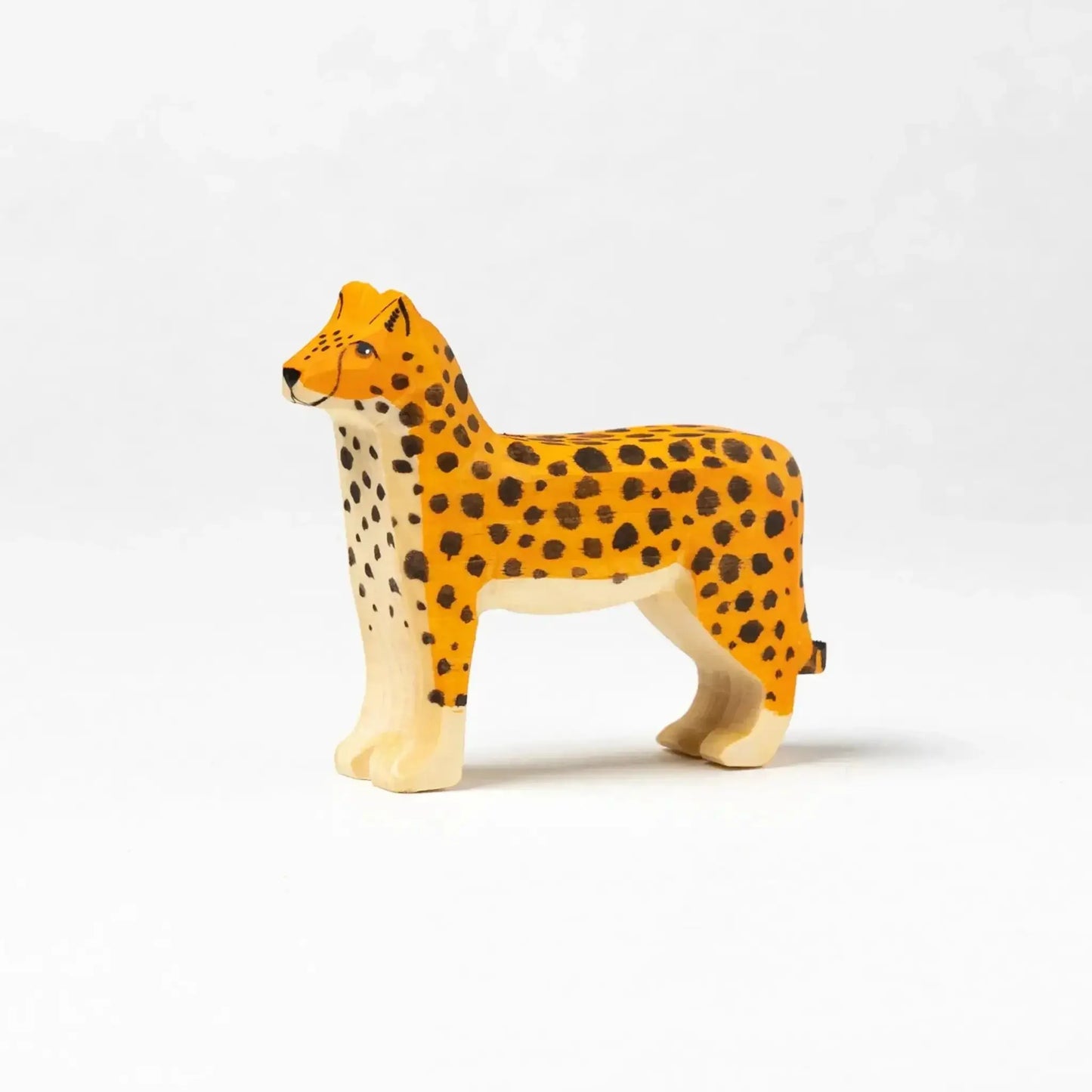 Hand Painted Wooden Safari Animals Set For Creative Play - ToylandEU