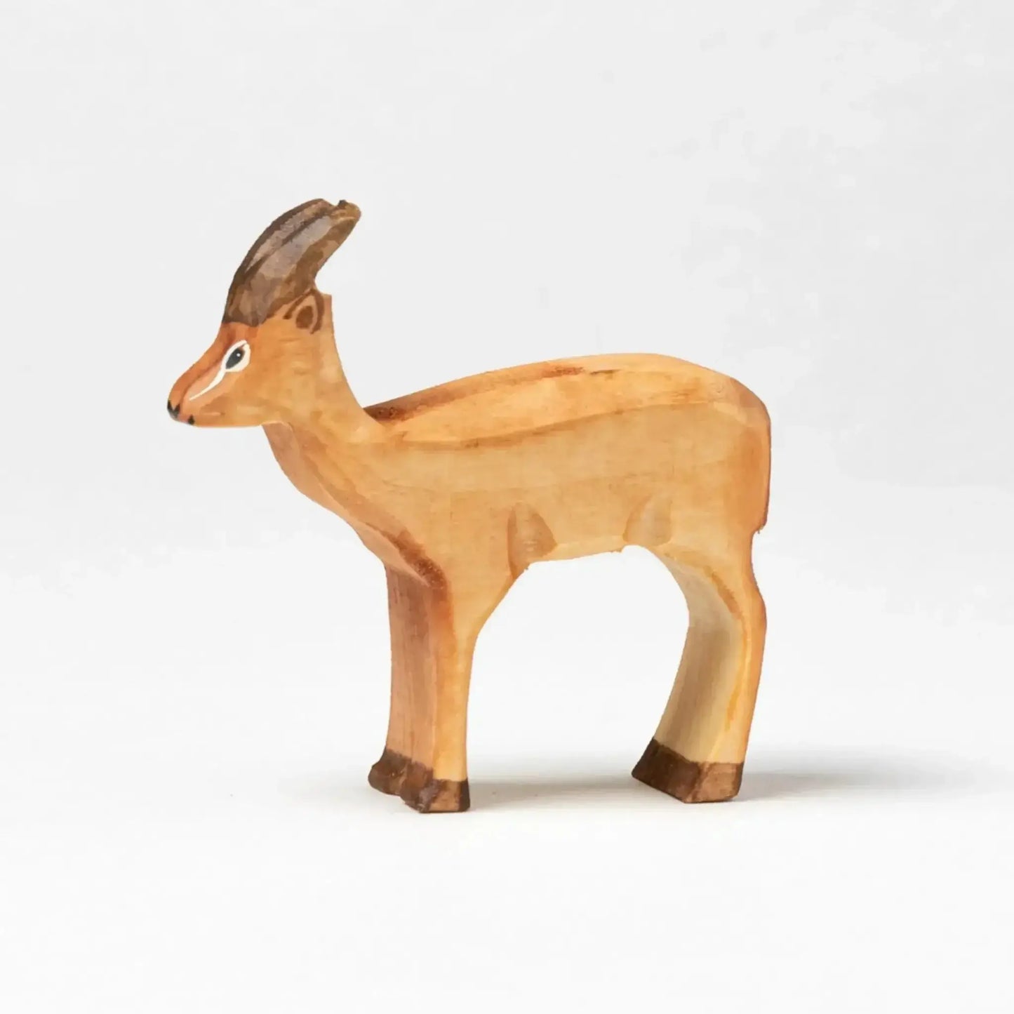 Hand Painted Wooden Safari Animals Set For Creative Play - ToylandEU