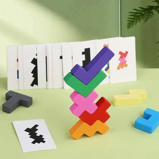  Wooden Shadow Matching Puzzle Develops Spatial Skills -  ToylandEU™