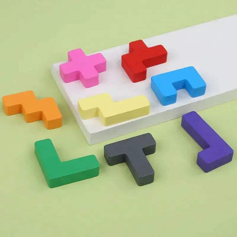 Wooden Shadow Matching Puzzle Develops Spatial Skills -  ToylandEU™