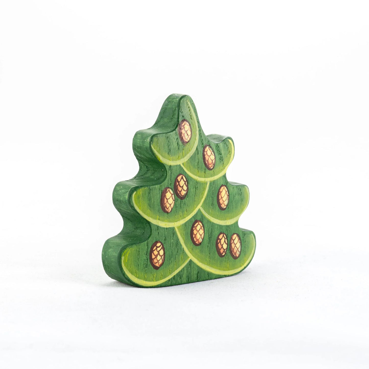 Wooden Small Christmas Tree with Cones - ToylandEU