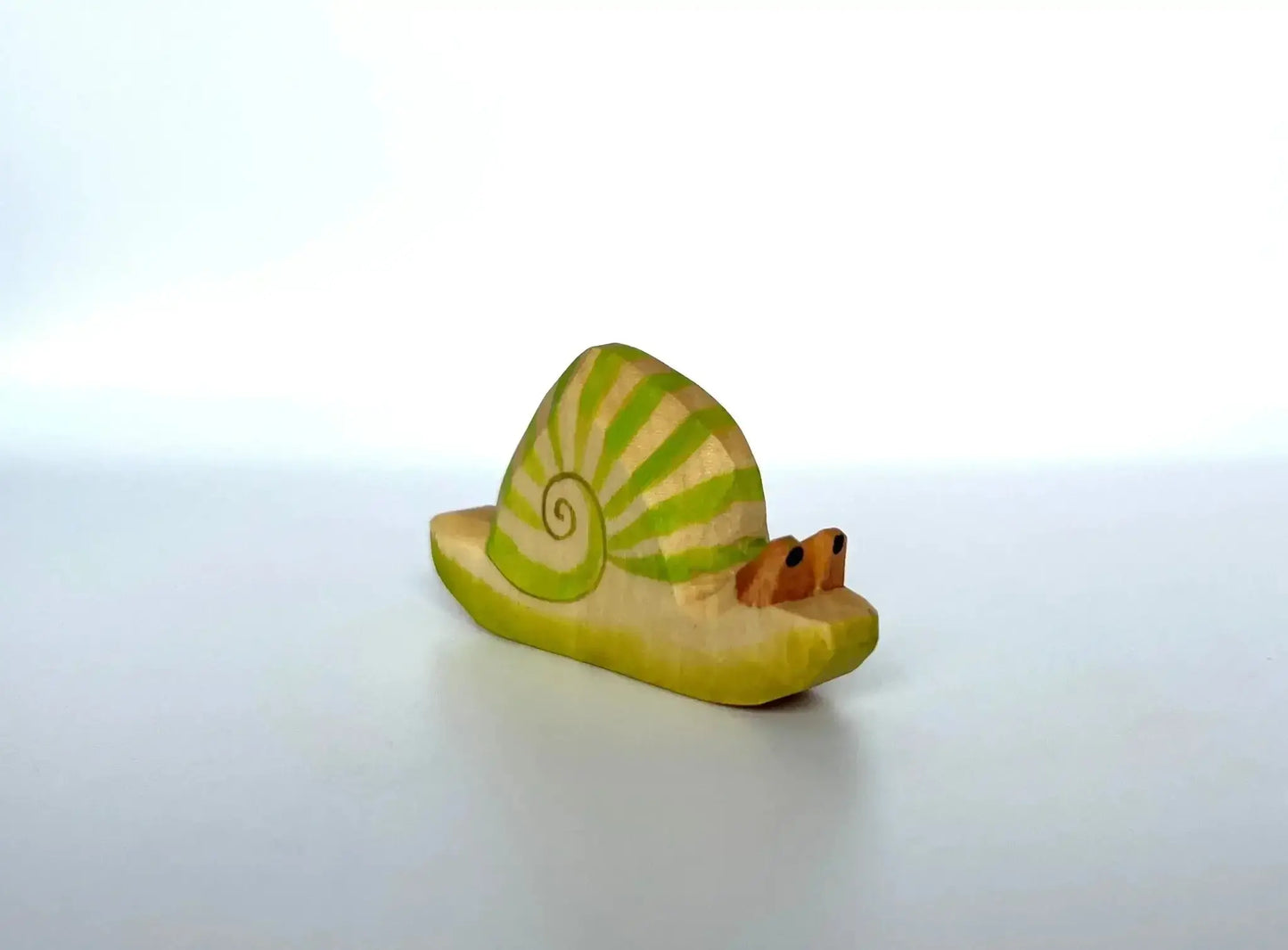 Handcrafted Wooden Snail Toy for Fine Motor Skills - ToylandEU