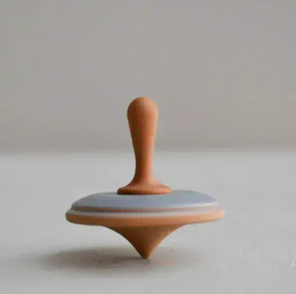 Ancient Wooden Spinning Top Toy With Balanced Inertia - ToylandEU