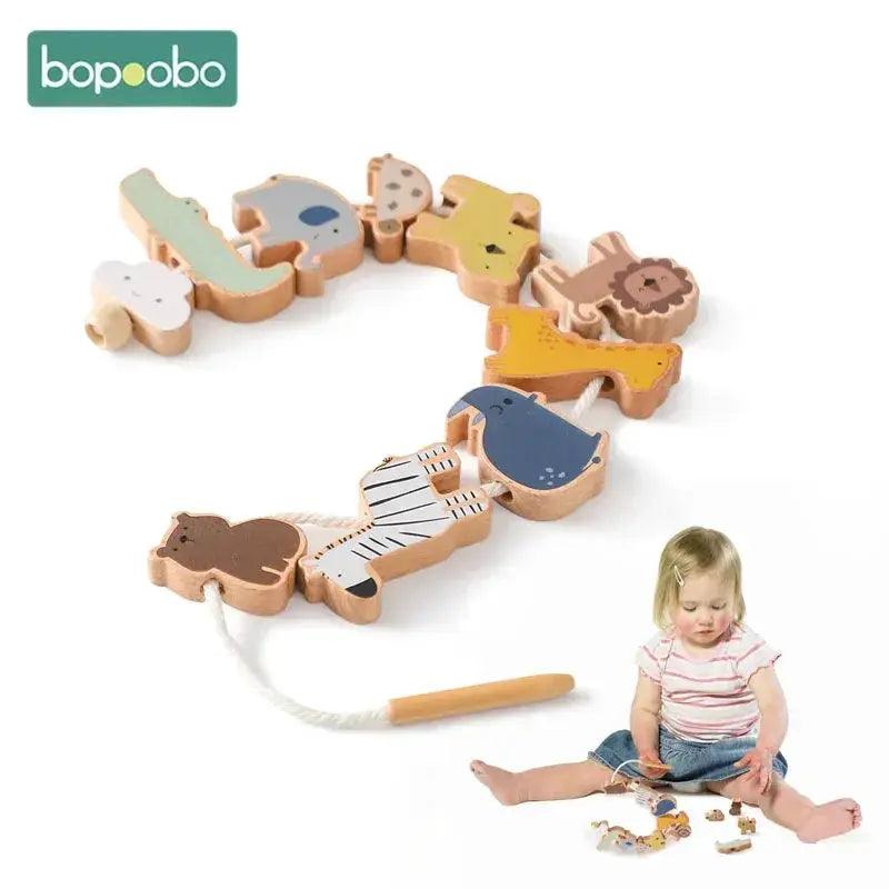  Wooden Stacking Blocks Montessori Toys CE Certified -  ToylandEU™