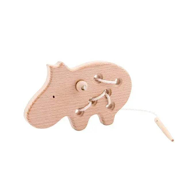 Wooden Stacking Blocks Montessori Toys For Kids Learning Fun - ToylandEU
