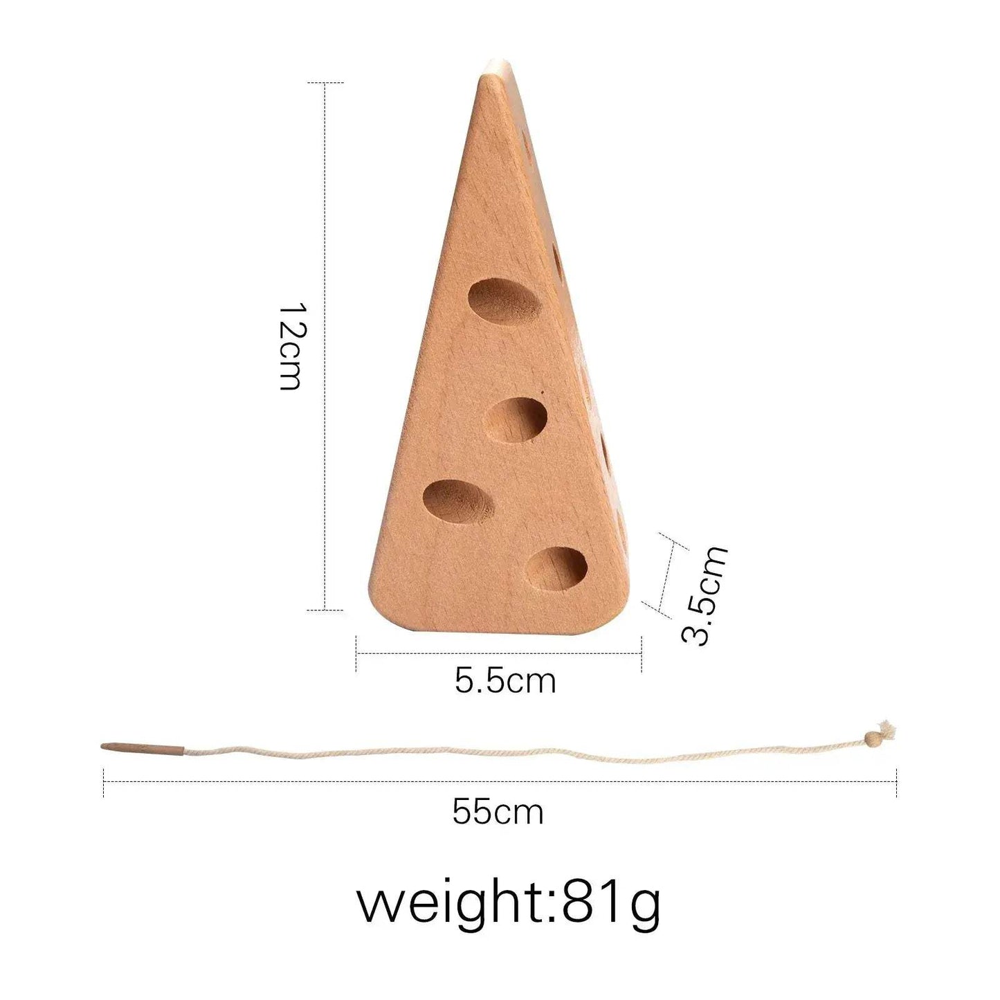Wooden Stacking Blocks Montessori Toys For Kids Learning Fun - ToylandEU