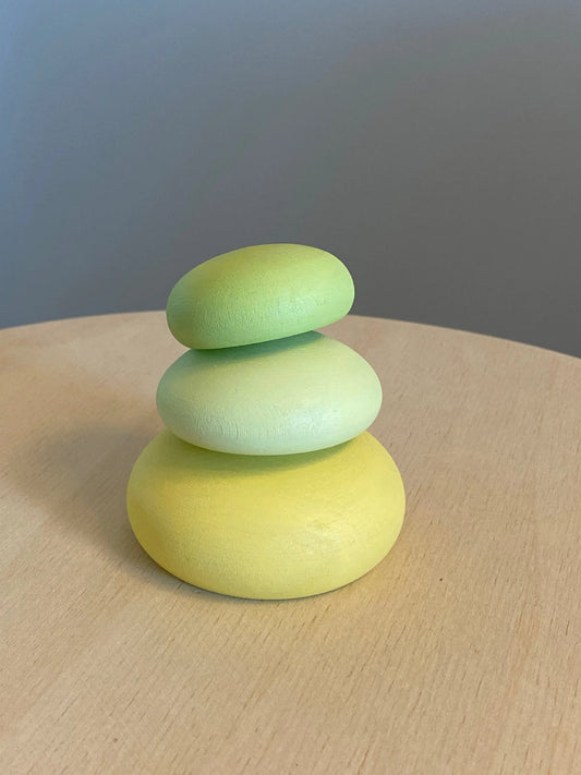 Wooden Stacking Pebbles Educational Toy for Creative Play - ToylandEU