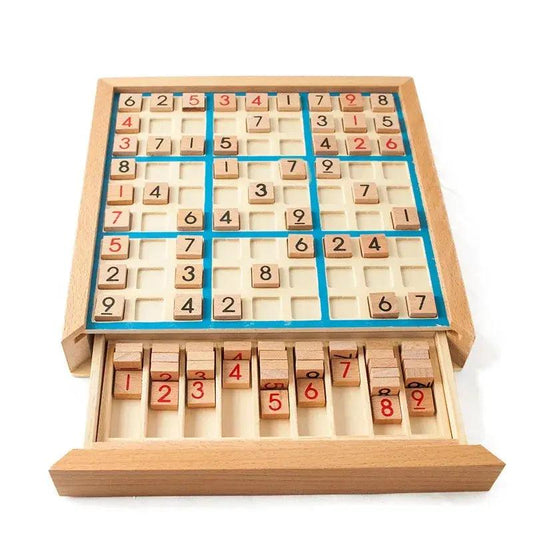 Wooden Sudoku Jiugongge Puzzle Develops Logic For Kids -  ToylandEU™