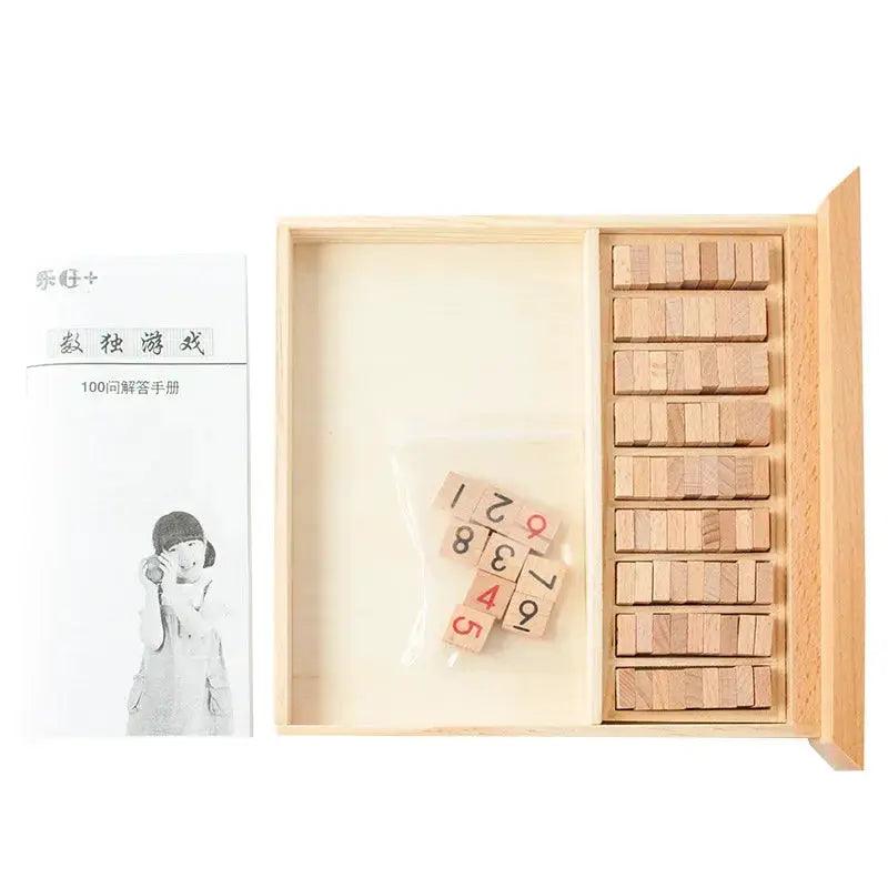  Wooden Sudoku Jiugongge Puzzle Develops Logic For Kids -  ToylandEU™