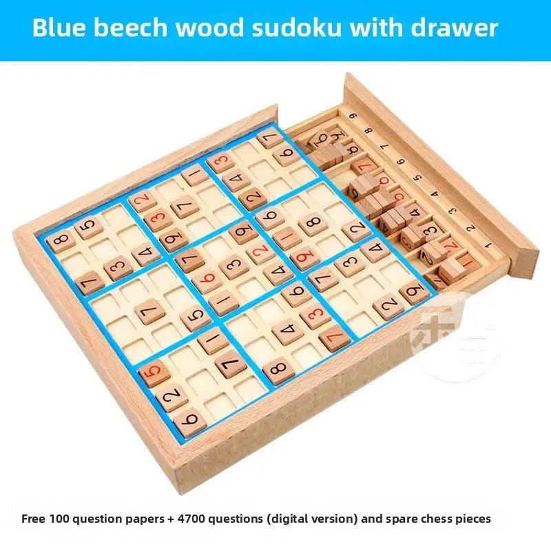  Wooden Sudoku Jiugongge Puzzle Develops Logic For Kids -  ToylandEU™