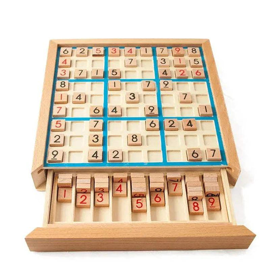 Wooden Sudoku Jiugongge Puzzle Develops Logic For Kids -  ToylandEU™