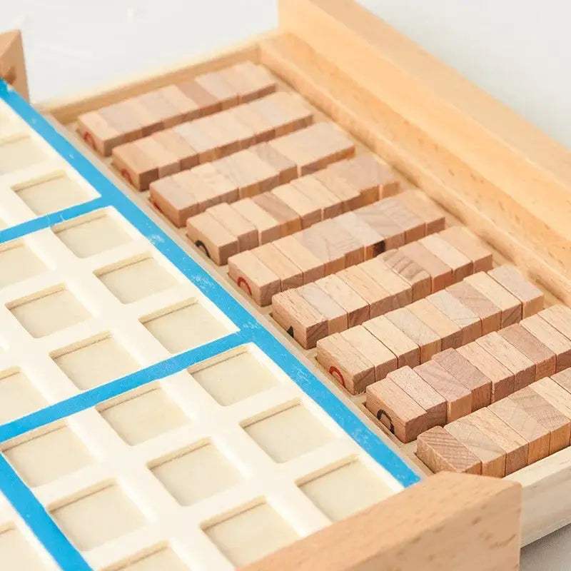 Wooden Sudoku Jiugongge Puzzle For Kids Develops Logical Thinking - ToylandEU