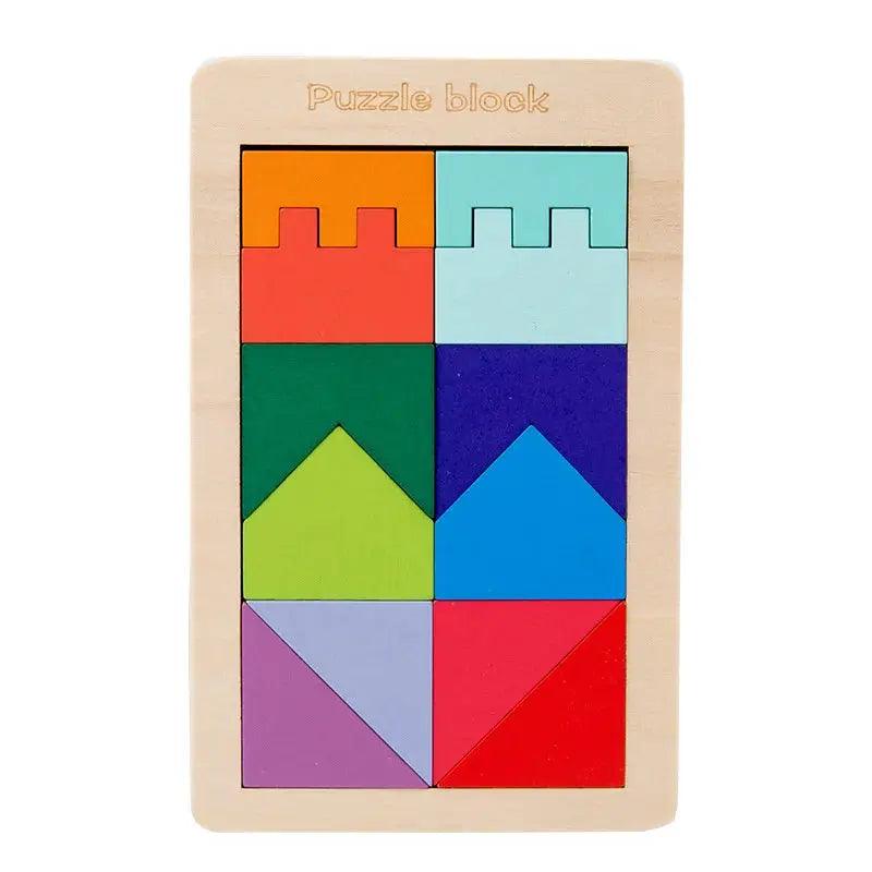 Wooden Tangram Puzzle Educational Toy Boosts Spatial -  ToylandEU™