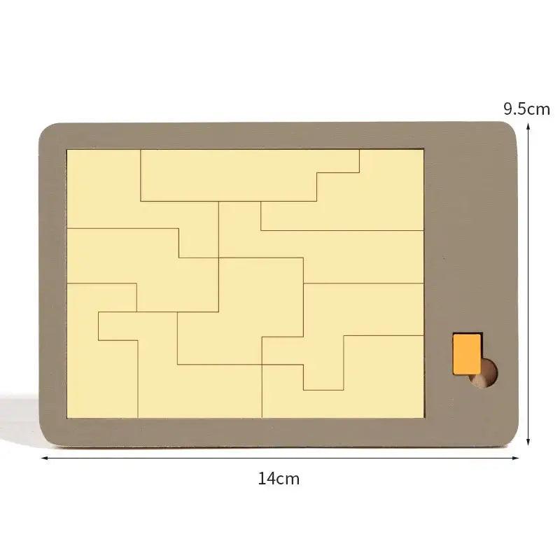  Wooden Tangram Puzzle Educational Toy Boosts Spatial -  ToylandEU™