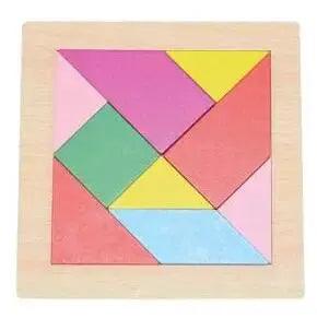  Wooden Tangram Puzzle Educational Toy Boosts Spatial -  ToylandEU™